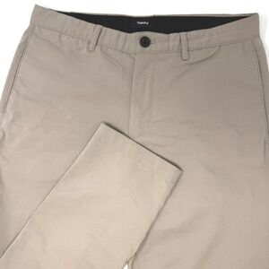 Theory Mens 30x32 Zaine P2 Barrier Twill Slim Fit Chino Pants Khaki Beige